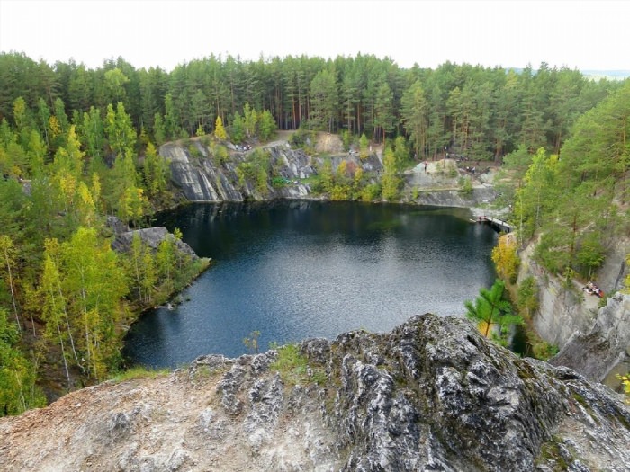 Озеро Тальков камень Свердловская