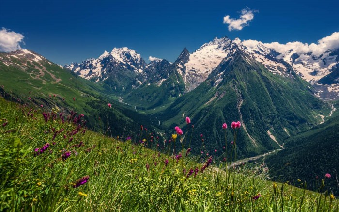 Горная природа Кавказа