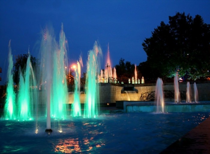 Ногинск парк фонтан