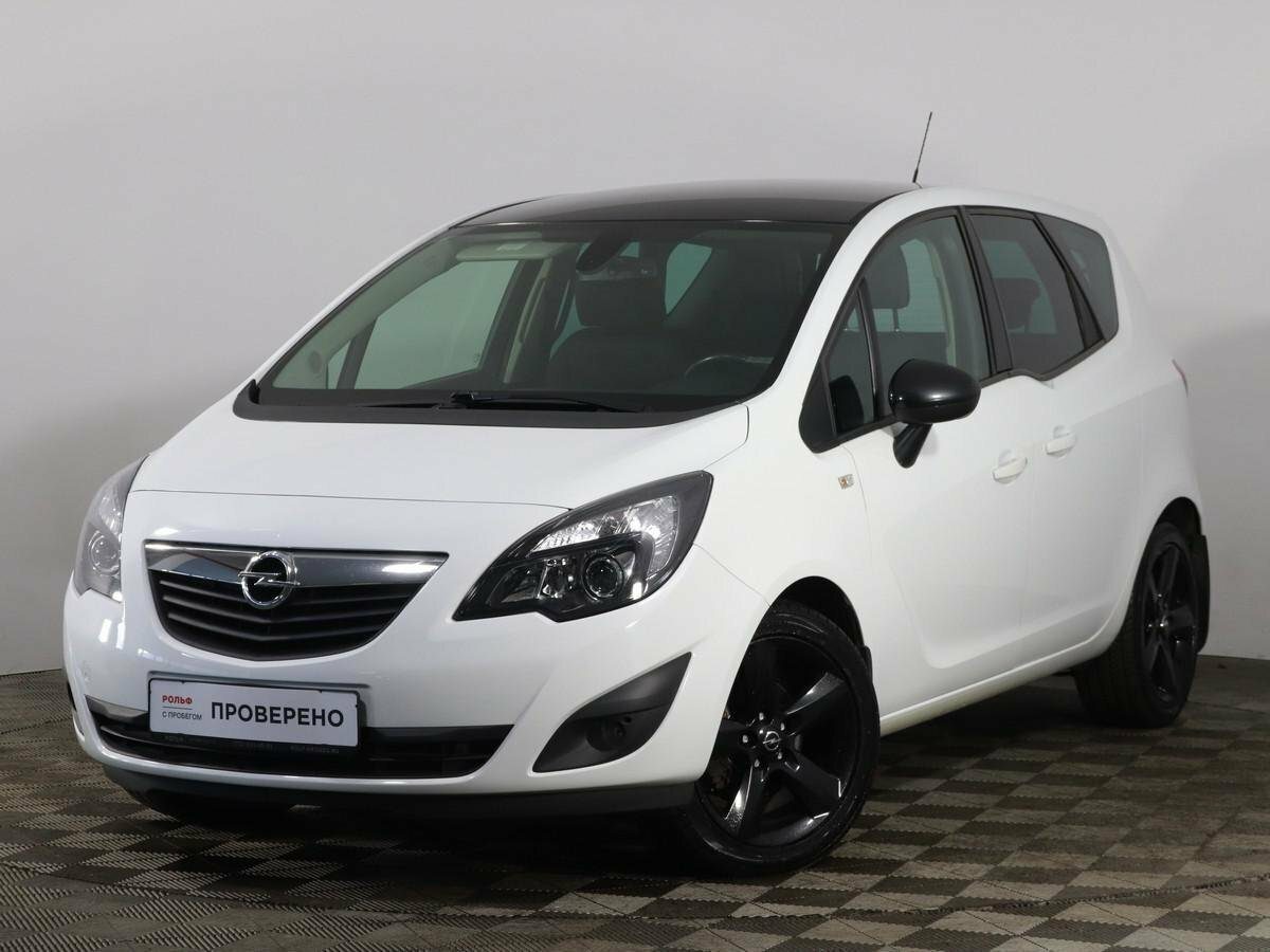 Opel Meriva b. Опель Мерива б белый двери открываются. Купить опель с пробегом в спб