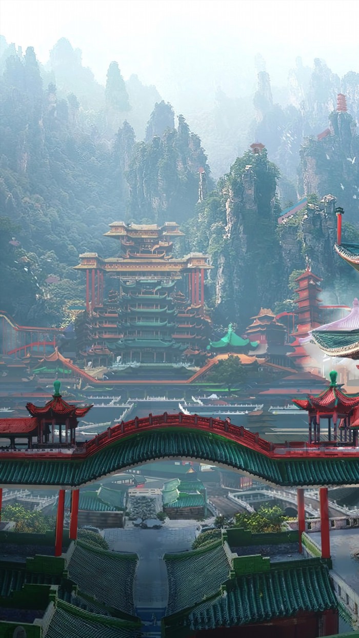 Нефритовый дворец в Китае