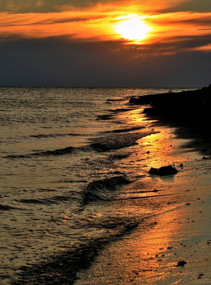 Черноморское Крым закат