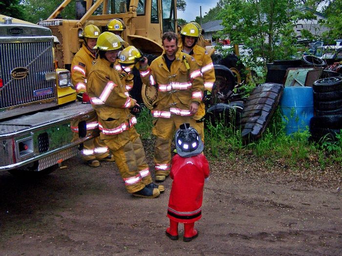 Пожарник прикол