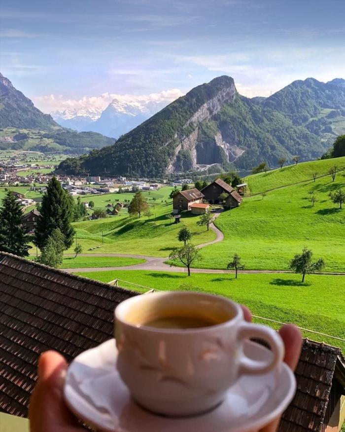 Чаепитие в горах