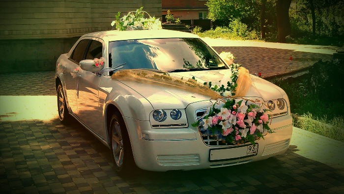 Самая красивая машина на свадьбу