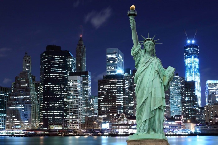 Достопримечательности Нью Йорка статуя свободы