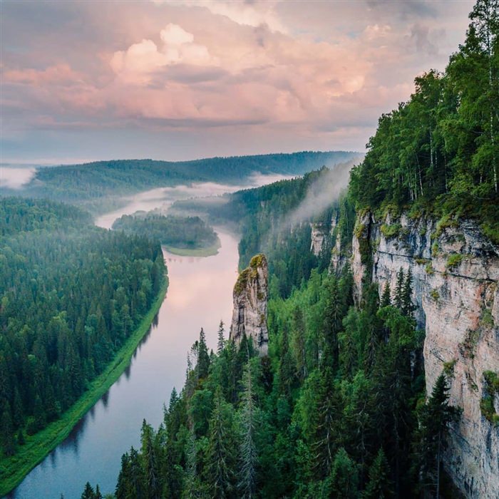 Река Урал красоты
