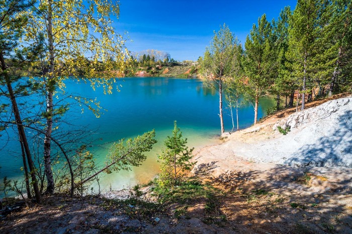 Голубые озера Кузбасс