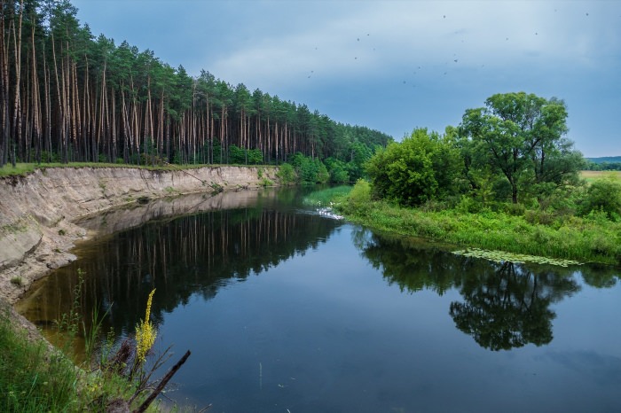 Карыж Курская область река Сейм