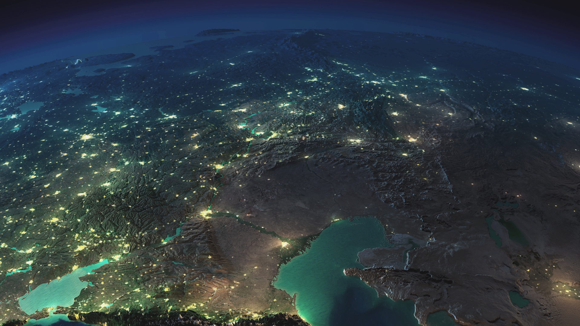 Обои реальном времени. Каспийское море из космоса. Планета из космоса. Вид земли из космоса. Ночная земля из космоса.