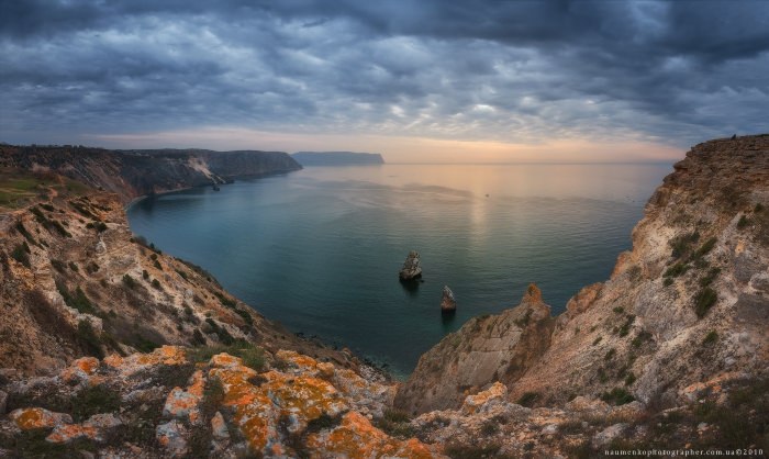 Море Крым мыс Фиолент