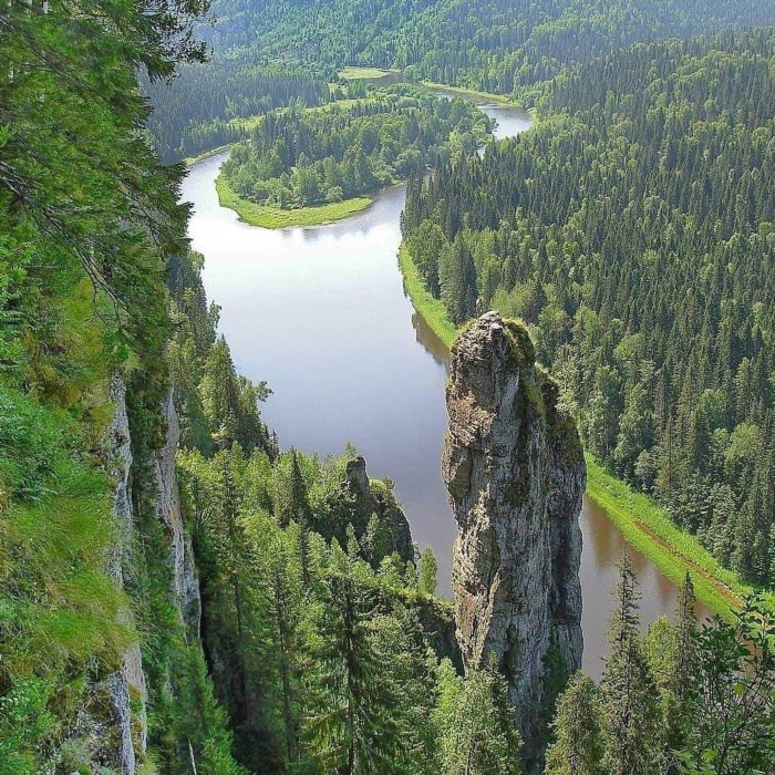 Урал река Усьва