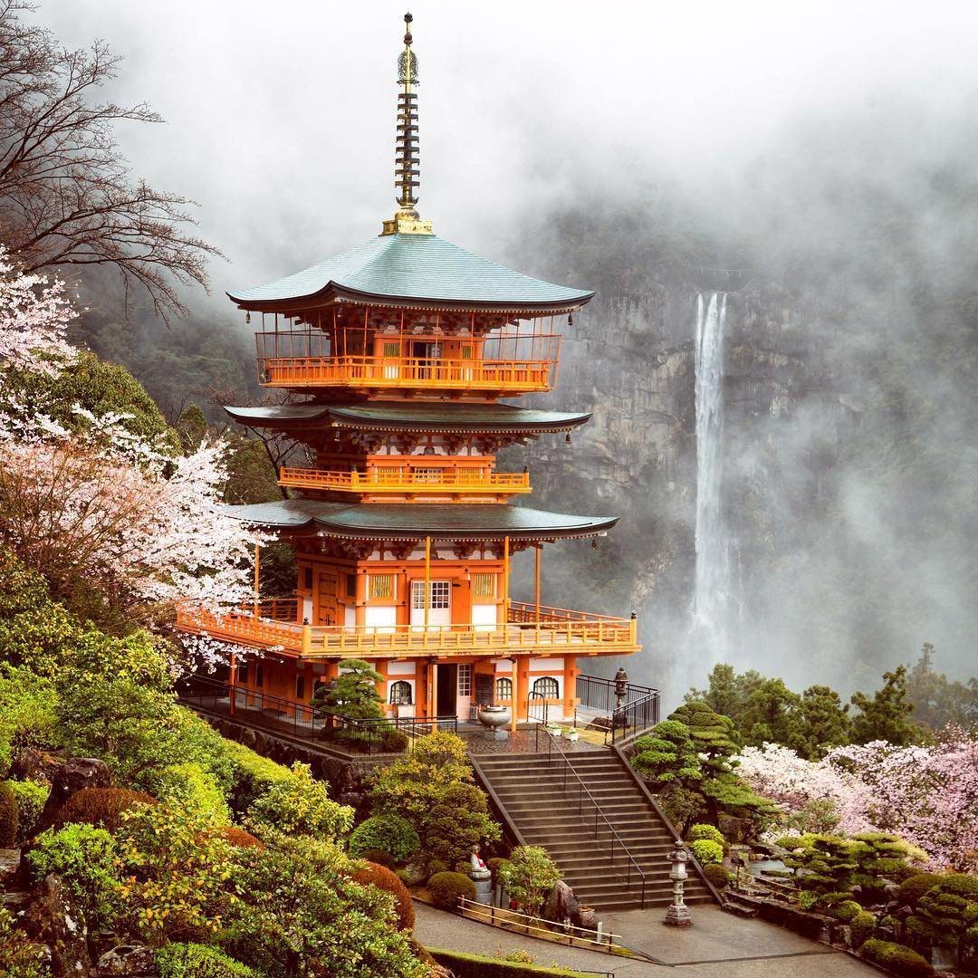 Япония храм Кумано Нати
