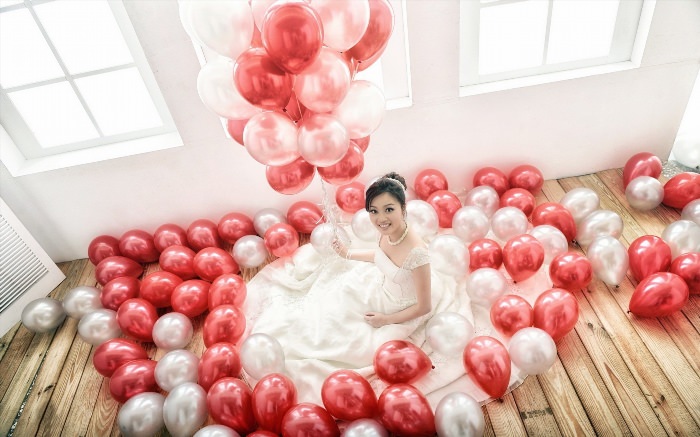 Свадебные воздушные шары