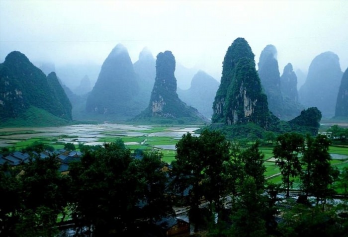 Китай парк Гуйлинь