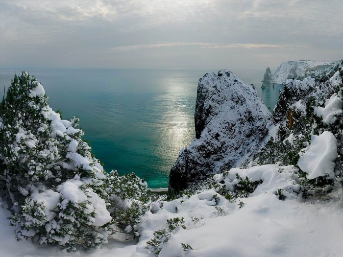 Достопримечательности Крыма зимой