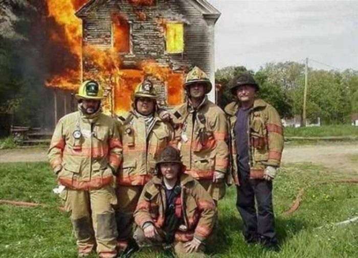 Пожарные приколы