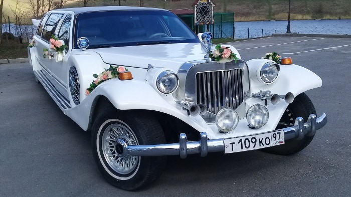 Ретро авто на свадьбу