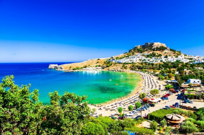 Родос Греция пляжи