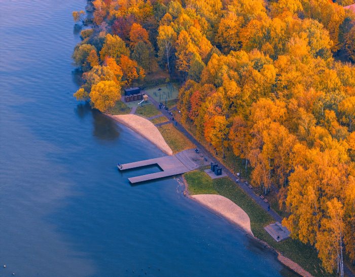 Озеро Сенеж парк