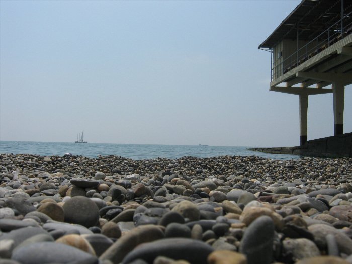 Пляж Чайковский Адлер