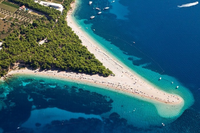 Пляж Брач Хорватия