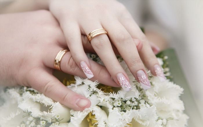 Красивые Свадебные ногти