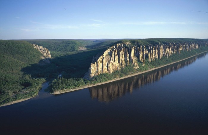 Река Лена Якутия