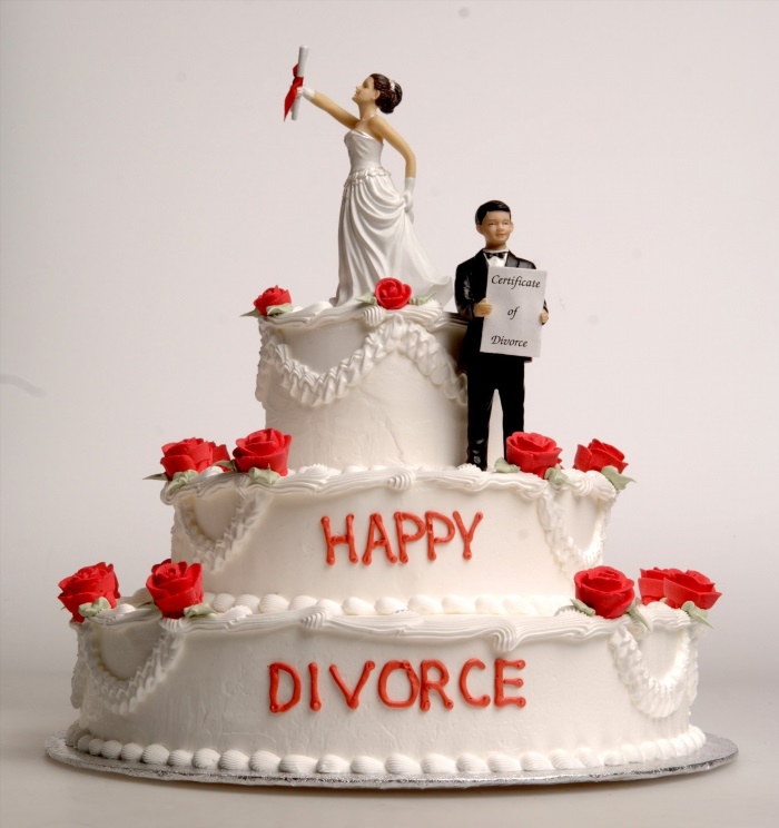 Поздравление с разводом
