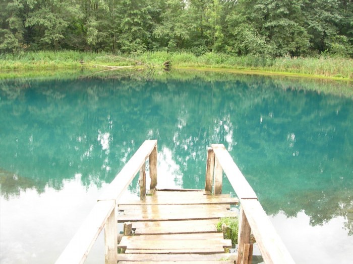 Голубое озеро Щербаково