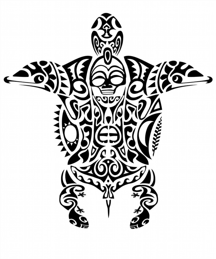 Полинезийские эскизы татуировок