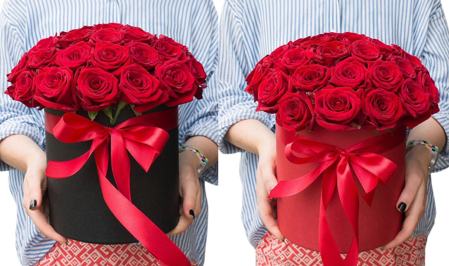 Какие розы дарят девушкам. Цветы подарок для девушки. Цветы в коробке. Красивый букет в подарок. Букет роз и подарок.