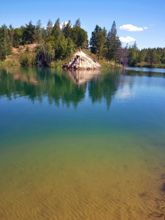Голубые озера Железногорск Курская область